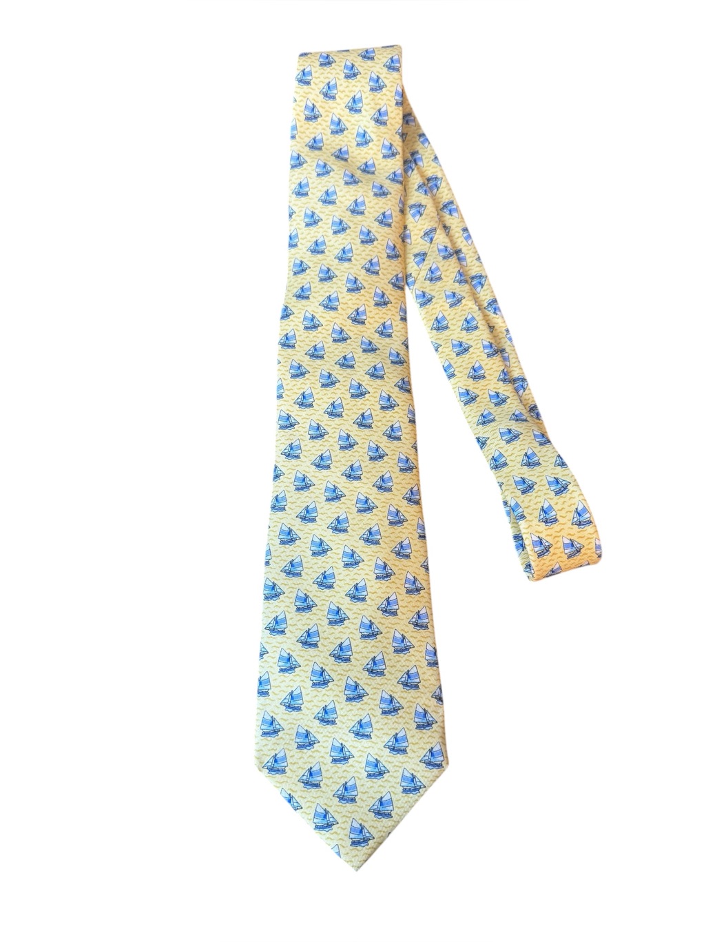 Vineyard Vines Silk Sailboat Tie